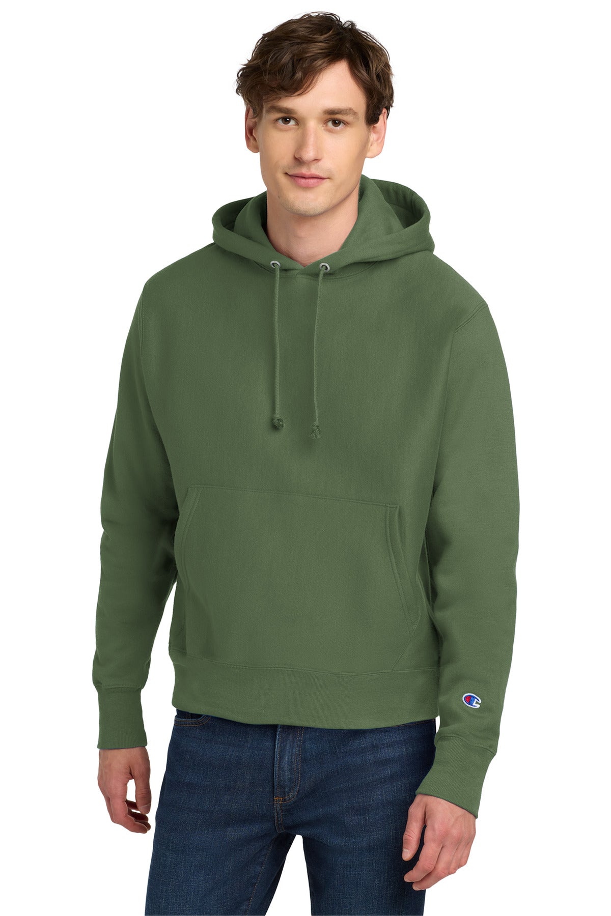 Champion ®  Reverse Weave ®  Hooded Sweatshirt S101