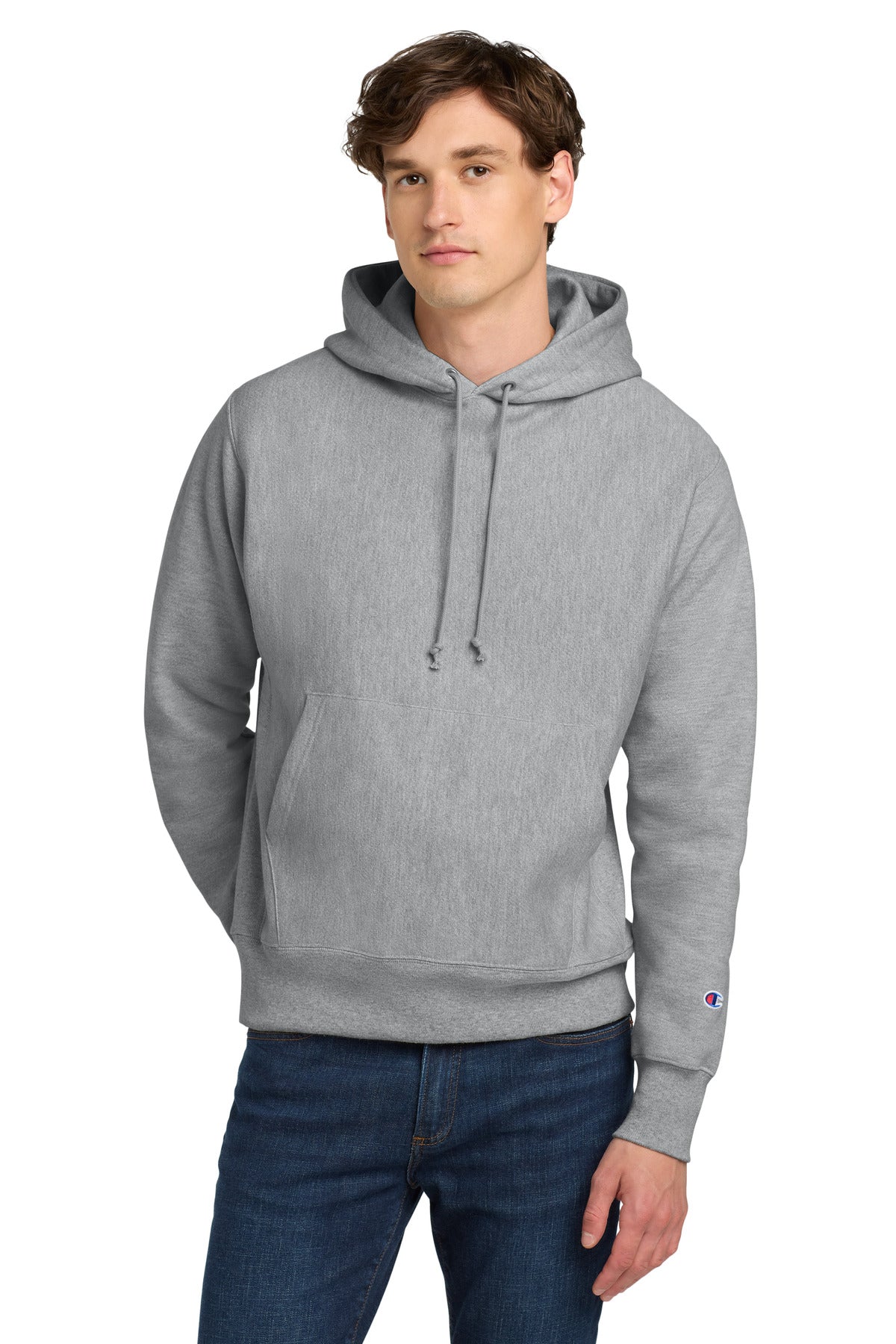 Champion ®  Reverse Weave ®  Hooded Sweatshirt S101