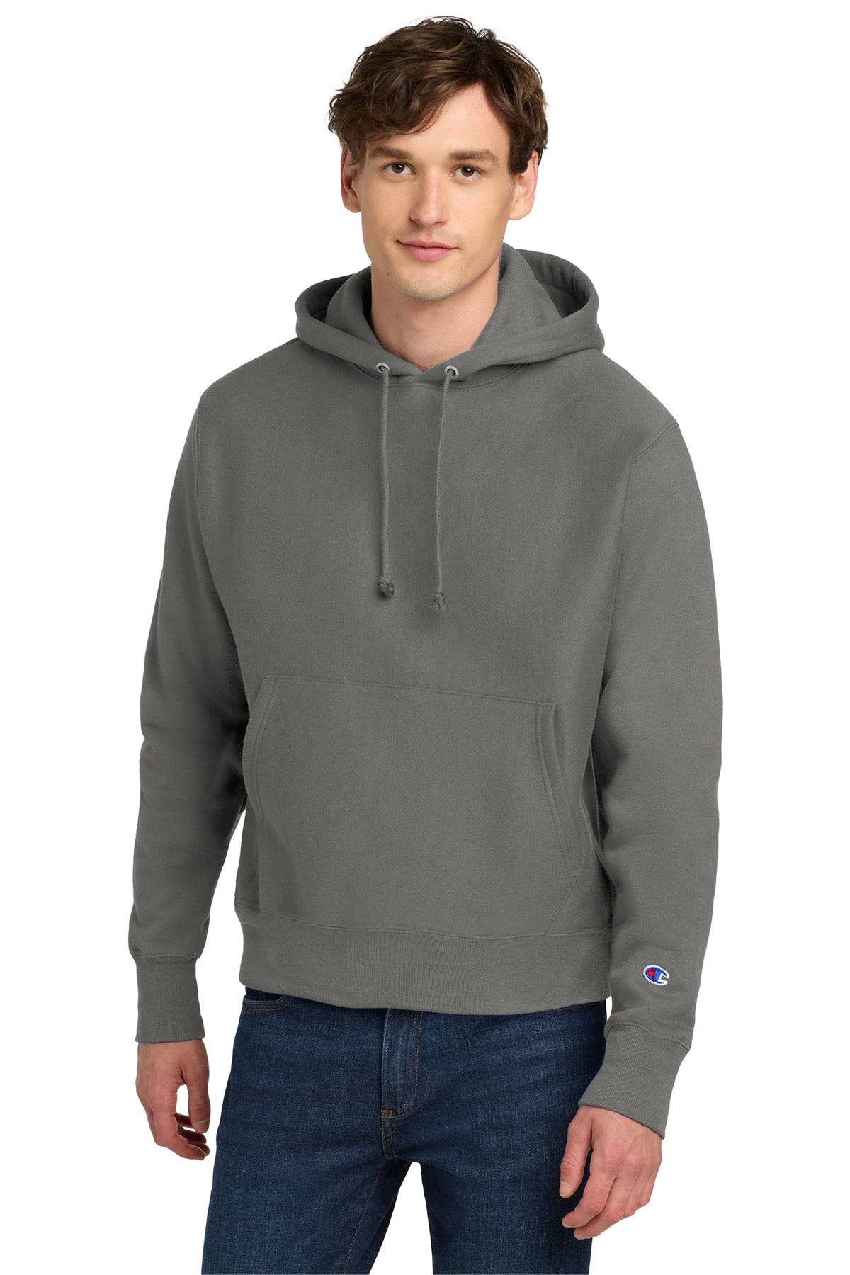Champion ®  Reverse Weave ®  Hooded Sweatshirt S101