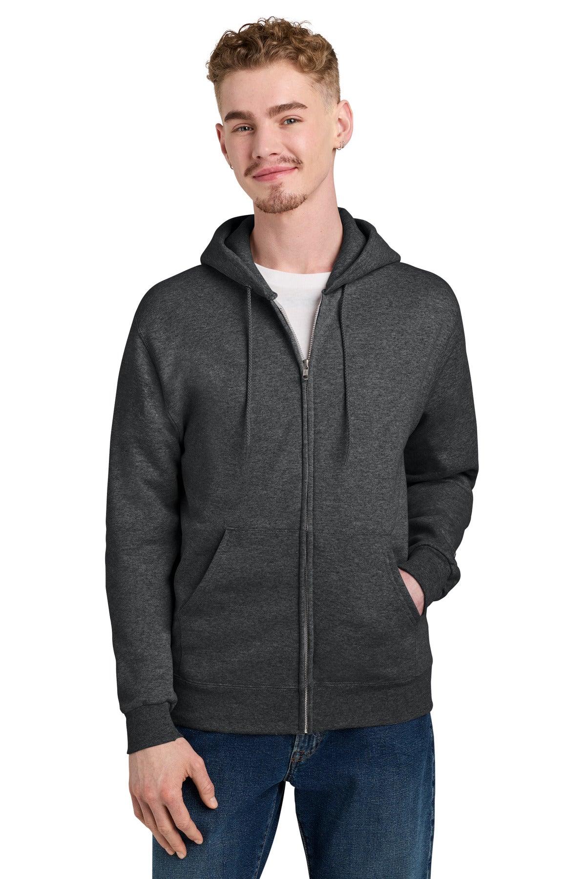 Champion® Powerblend® Full-Zip Hoodie. S800