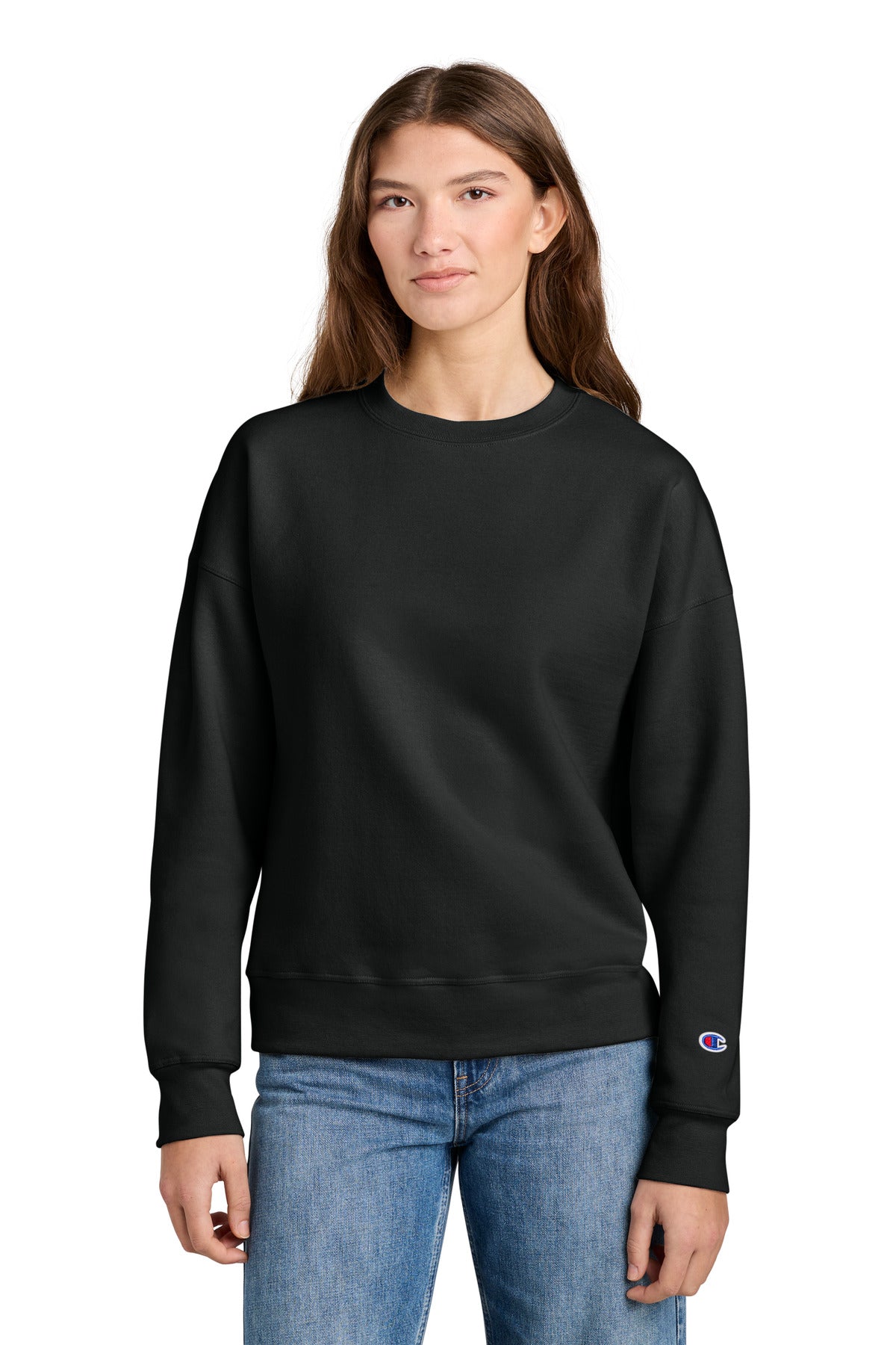 Champion® Women's Powerblend® Crewneck Sweatshirt SL650