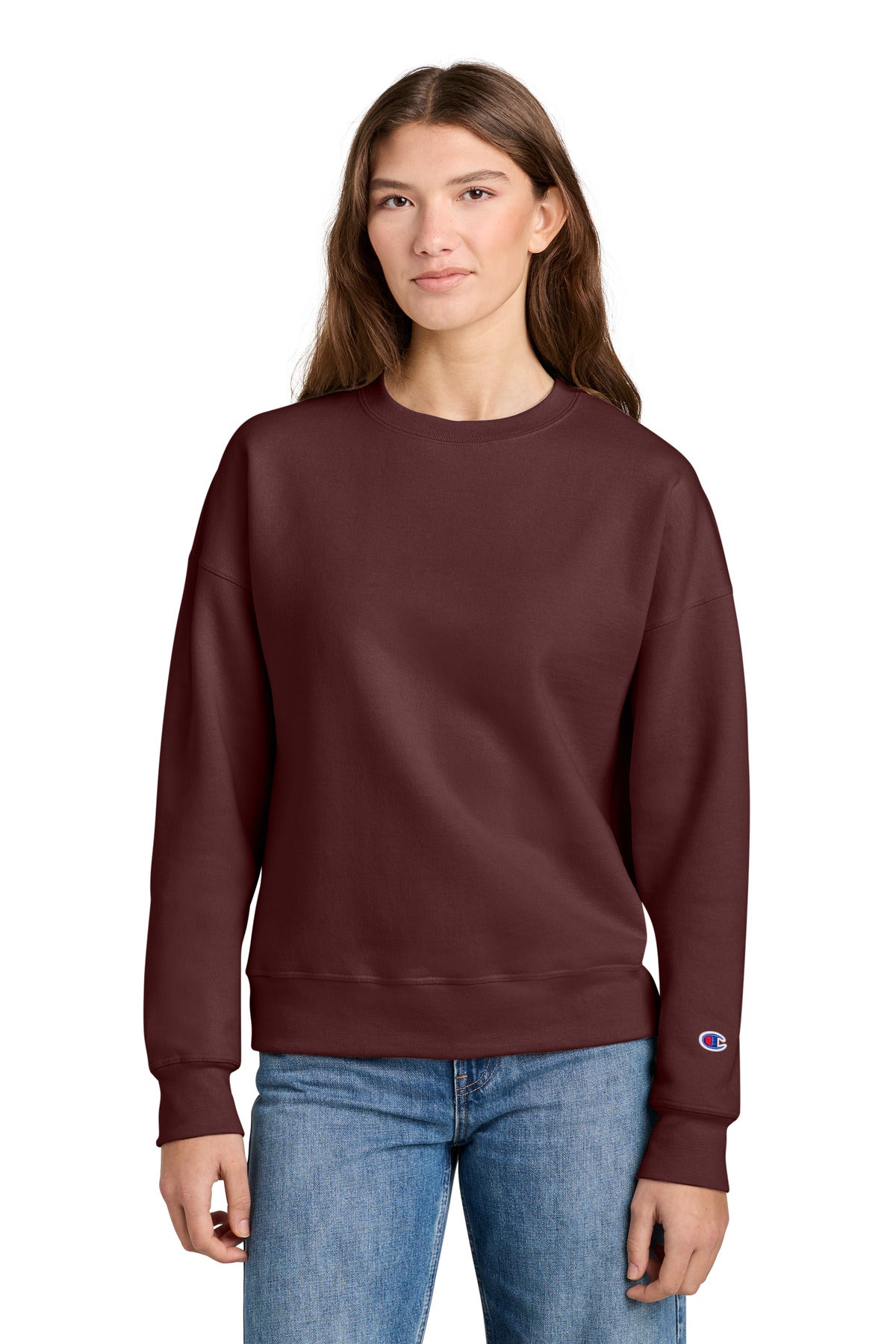 Champion® Women's Powerblend® Crewneck Sweatshirt SL650