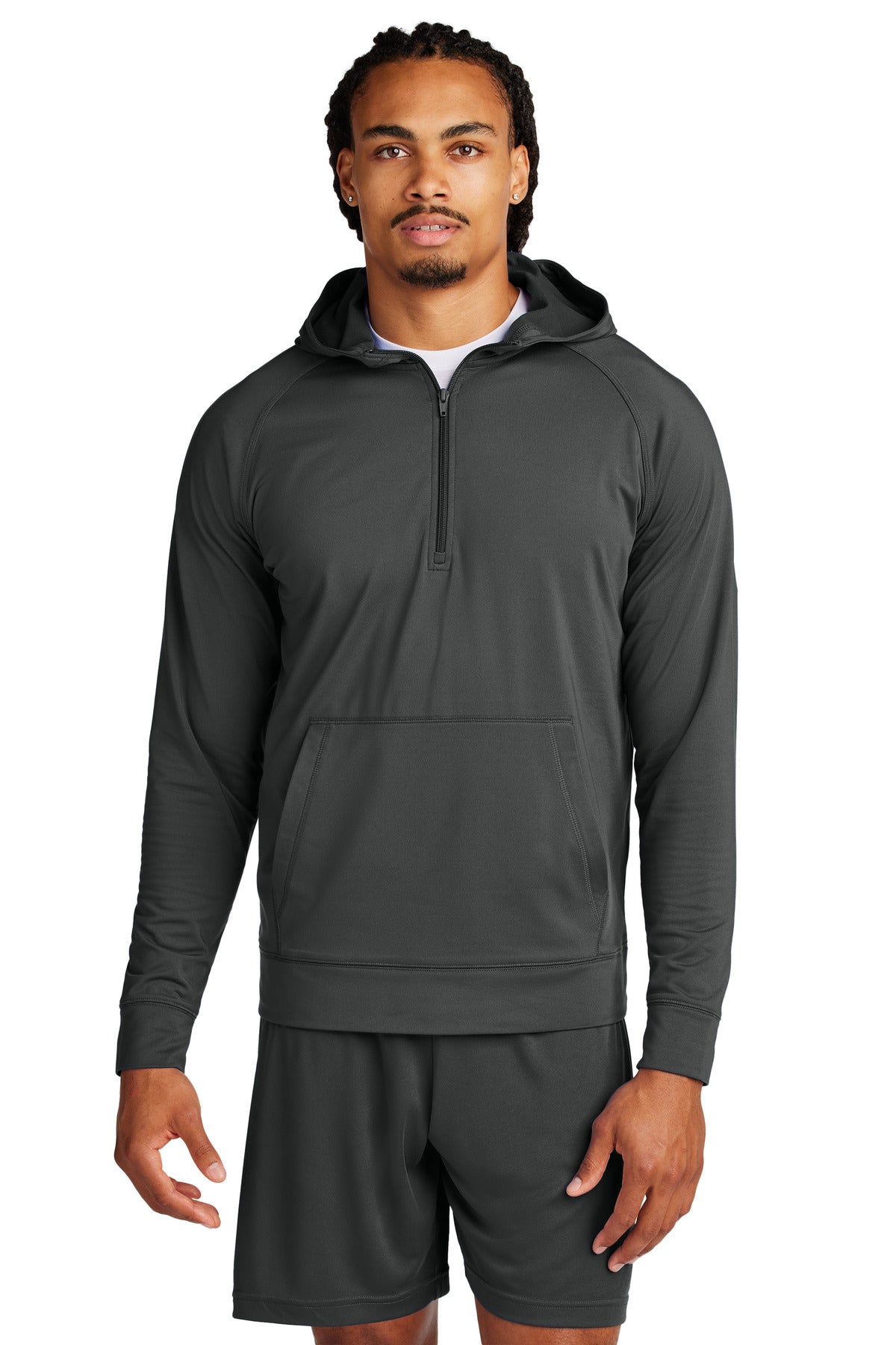 Sport-Tek® Sport-Wick® Stretch 1/2-Zip Hoodie ST856
