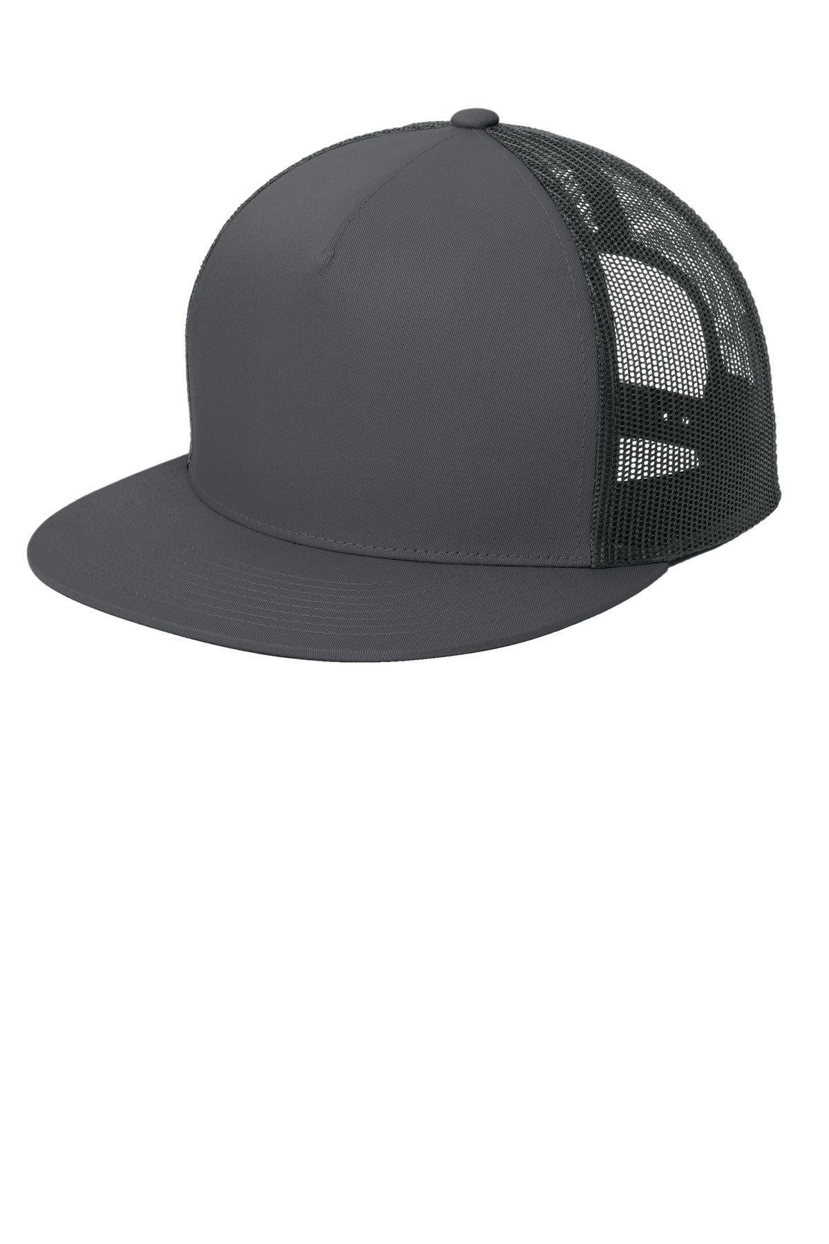 Sport-Tek® YP Classics ® 5-Panel Classic Trucker Mesh Back Cap. STC38