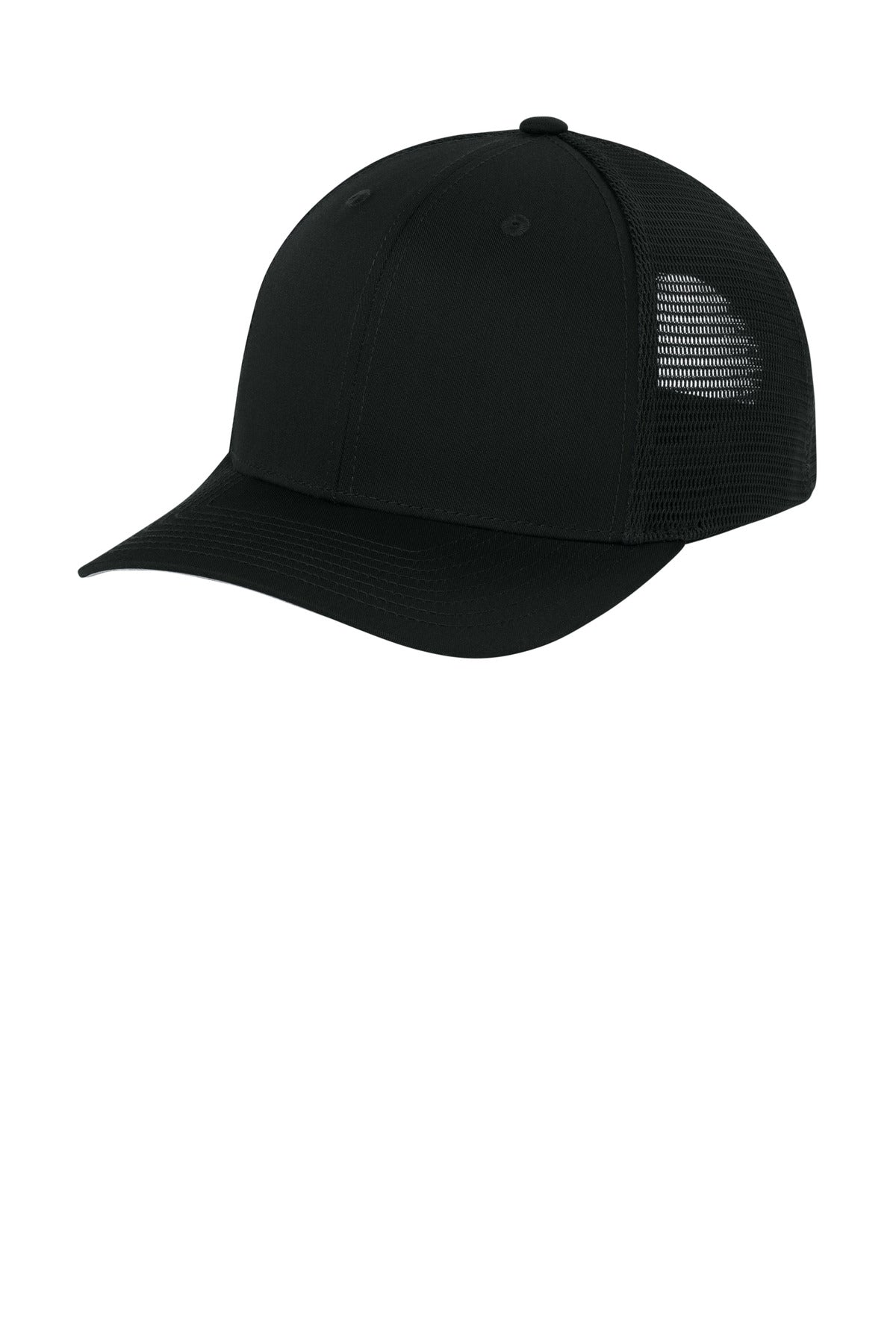 Sport-Tek® Stretch-Tek Snapback Trucker Cap STC74