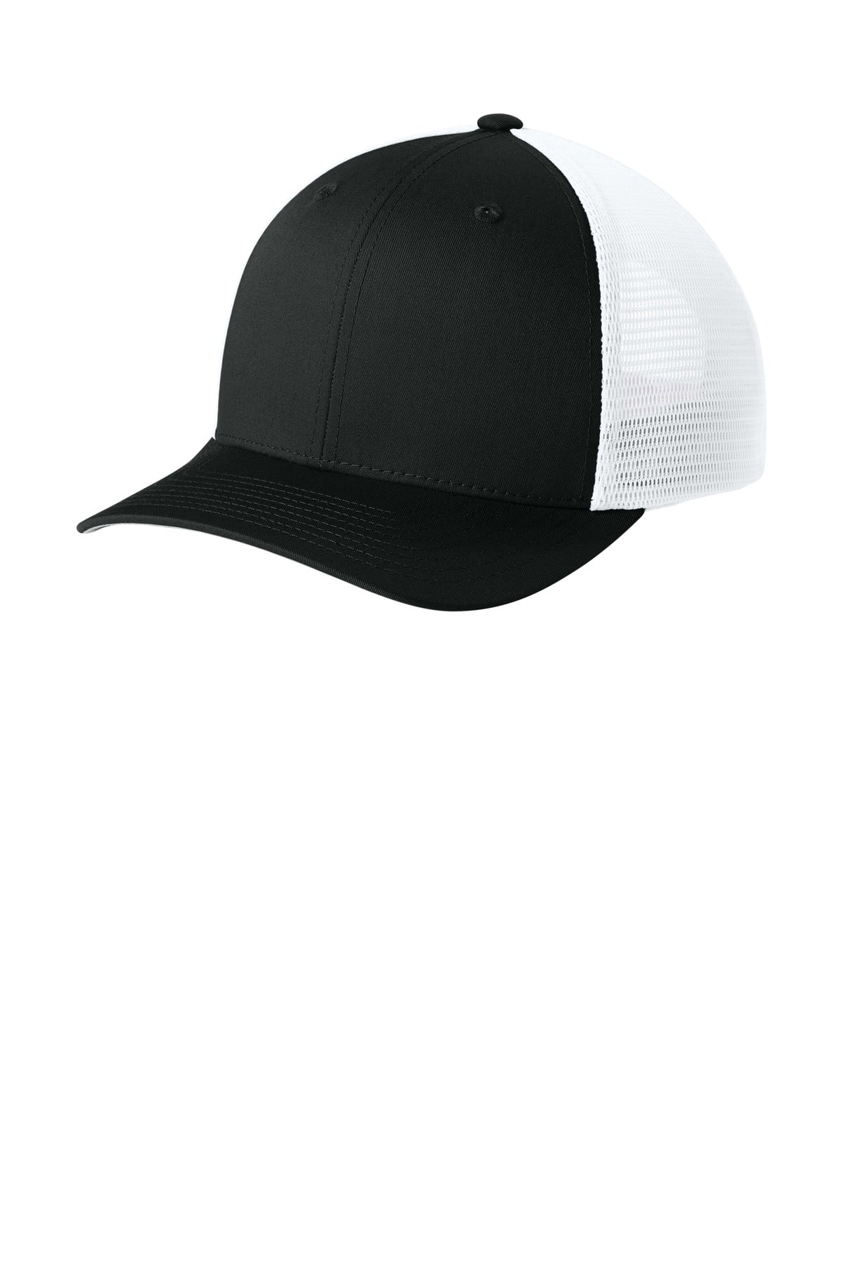 Sport-Tek® Stretch-Tek Snapback Trucker Cap STC74