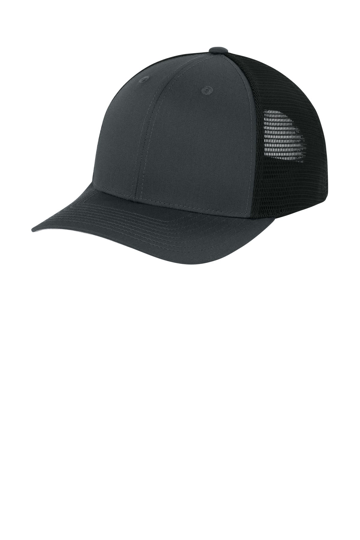 Sport-Tek® Stretch-Tek Snapback Trucker Cap STC74