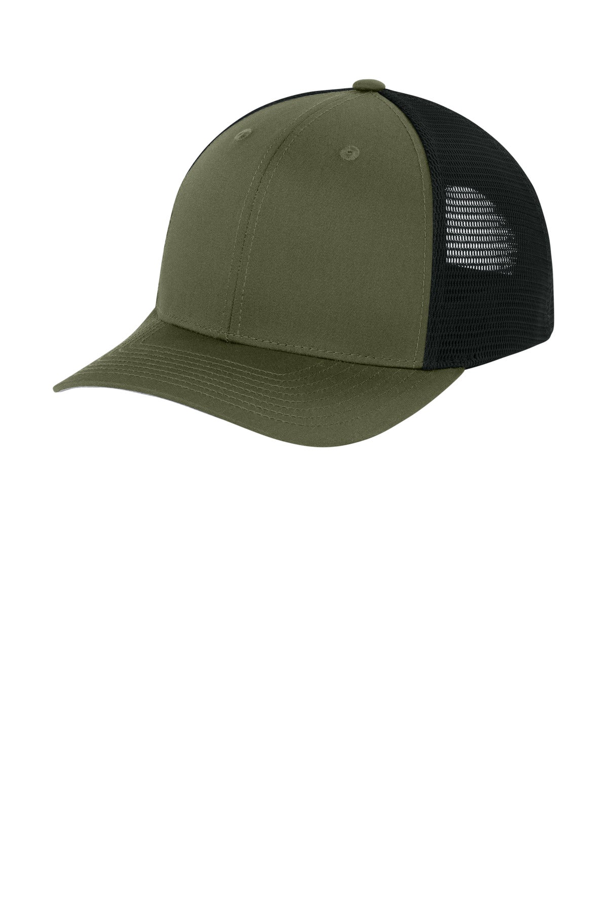 Sport-Tek® Stretch-Tek Snapback Trucker Cap STC74