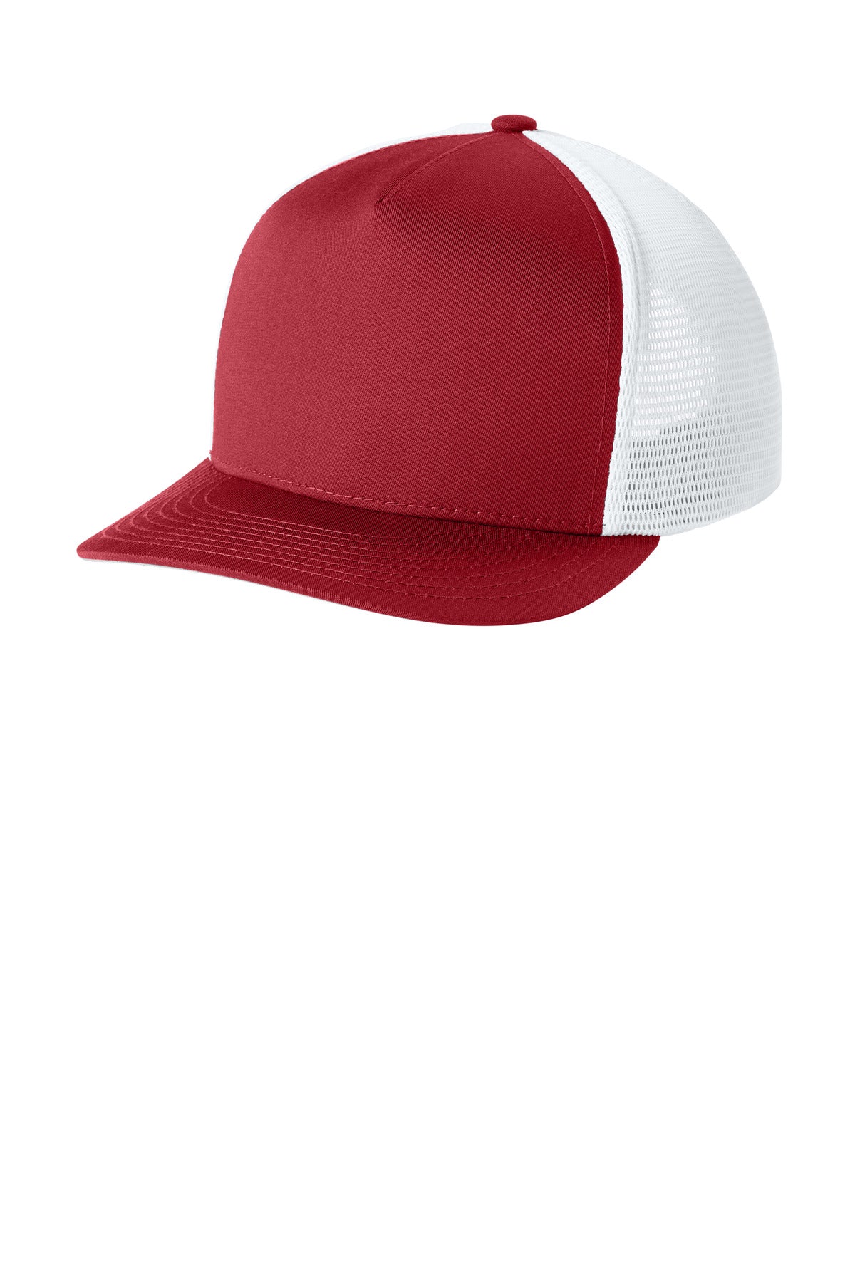 Sport-Tek® Stretch-Tek 5-Panel Trucker Cap STC75