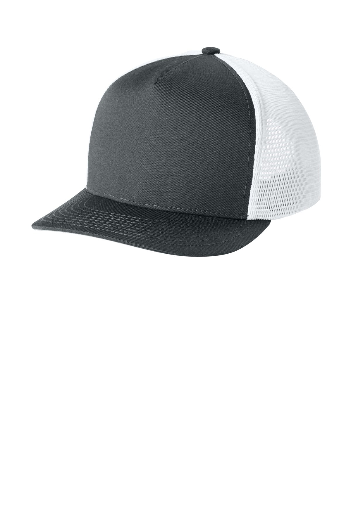 Sport-Tek® Stretch-Tek 5-Panel Trucker Cap STC75