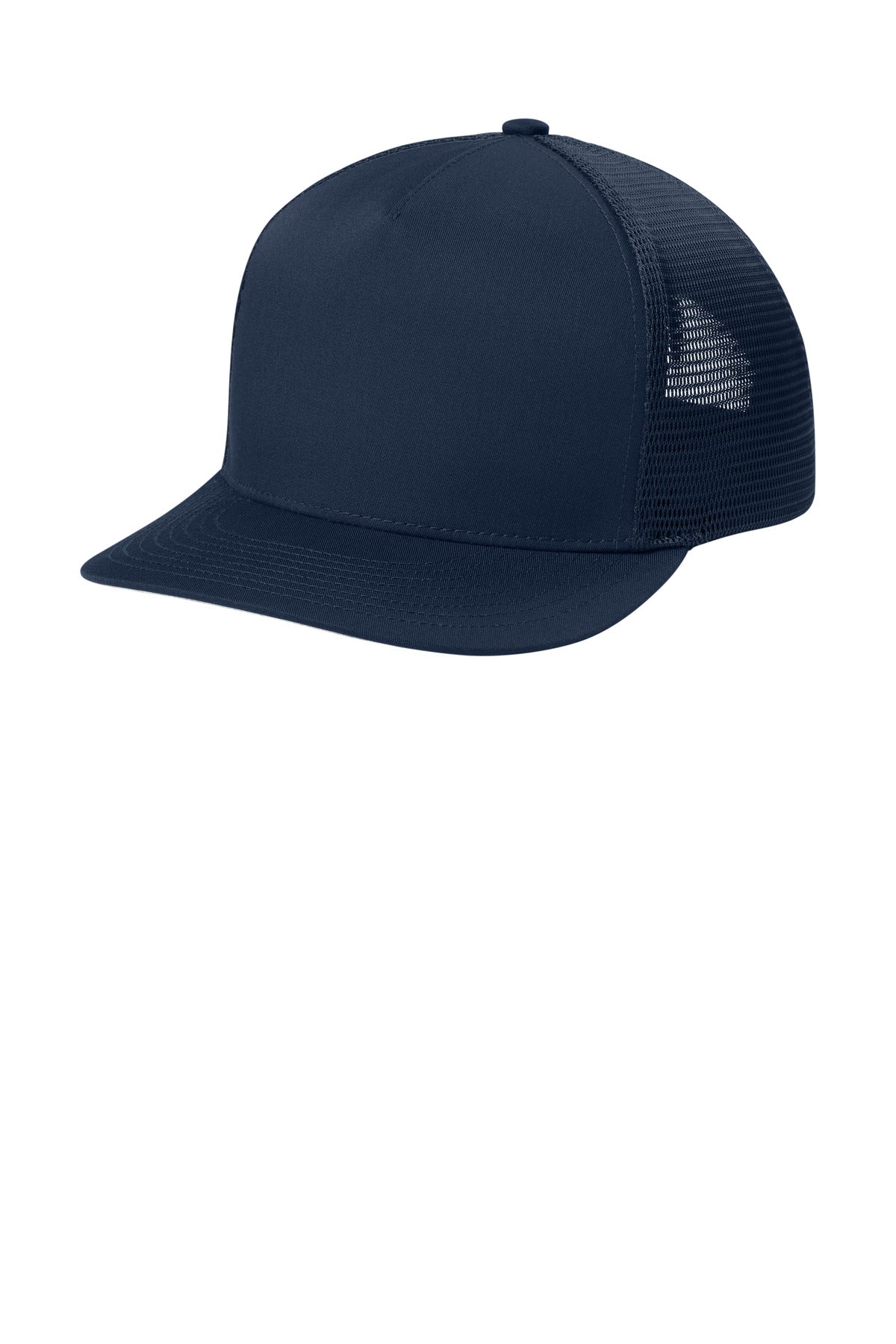 Sport-Tek® Stretch-Tek 5-Panel Trucker Cap STC75