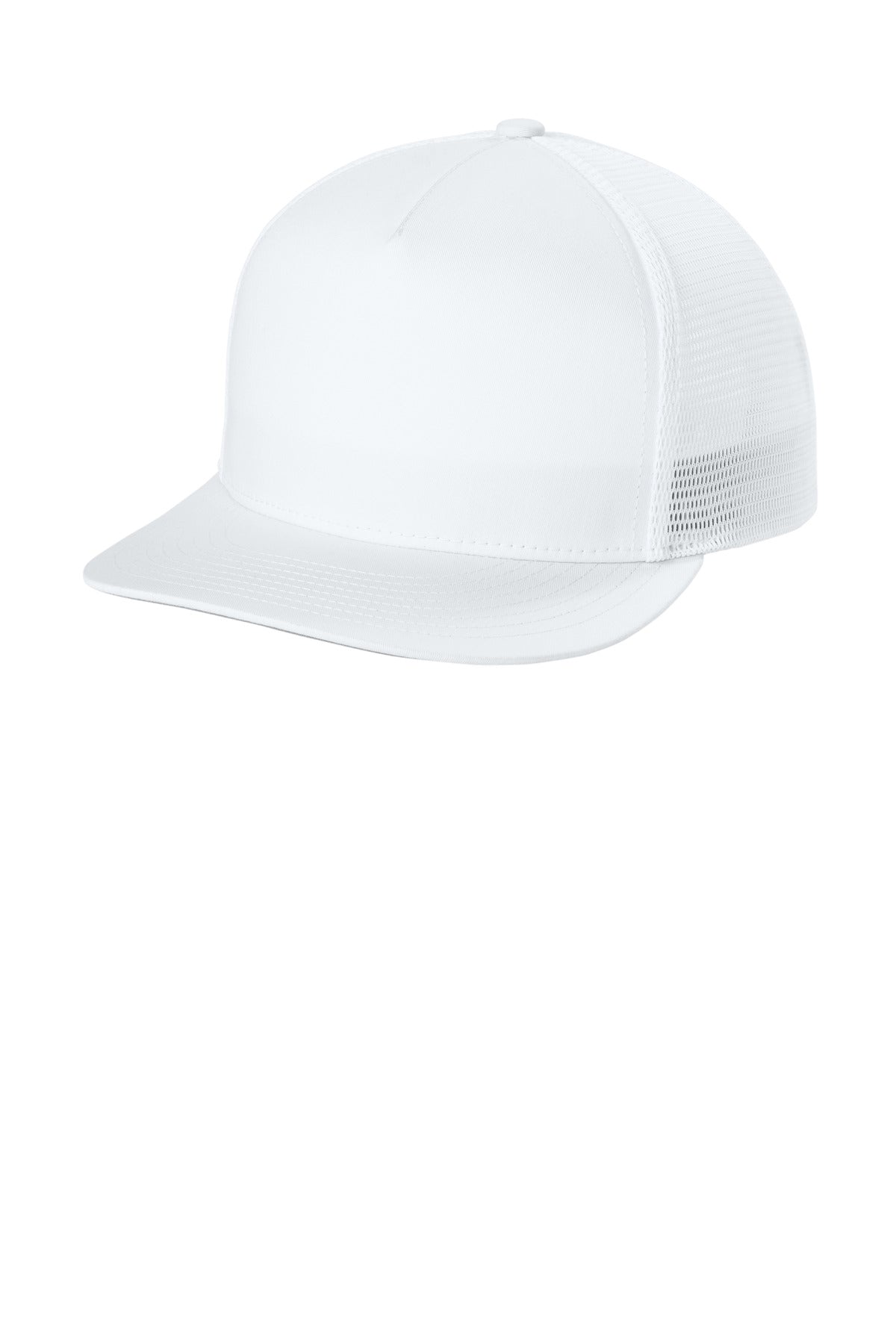 Sport-Tek® Stretch-Tek 5-Panel Trucker Cap STC75