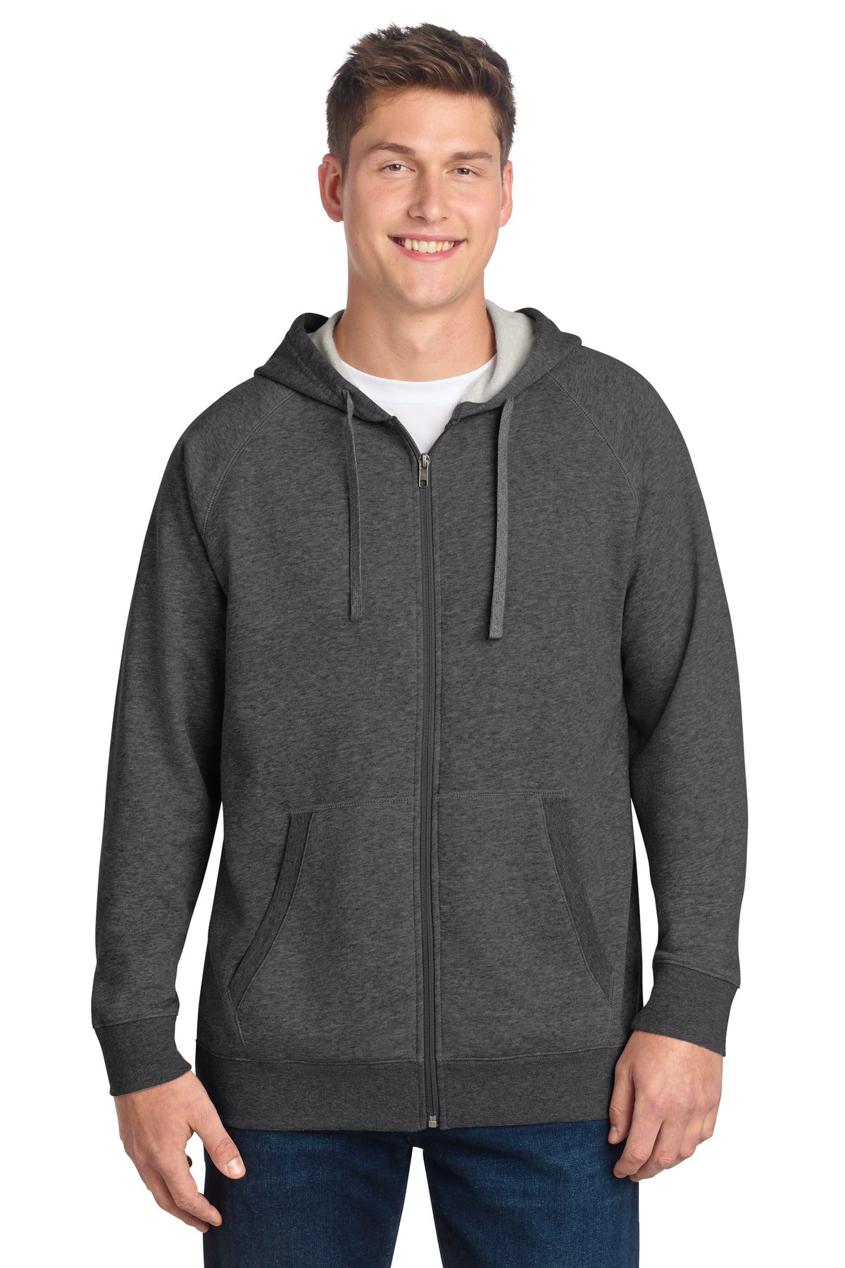 Sport-Tek® Drive Fleece Hooded Full-Zip STF201