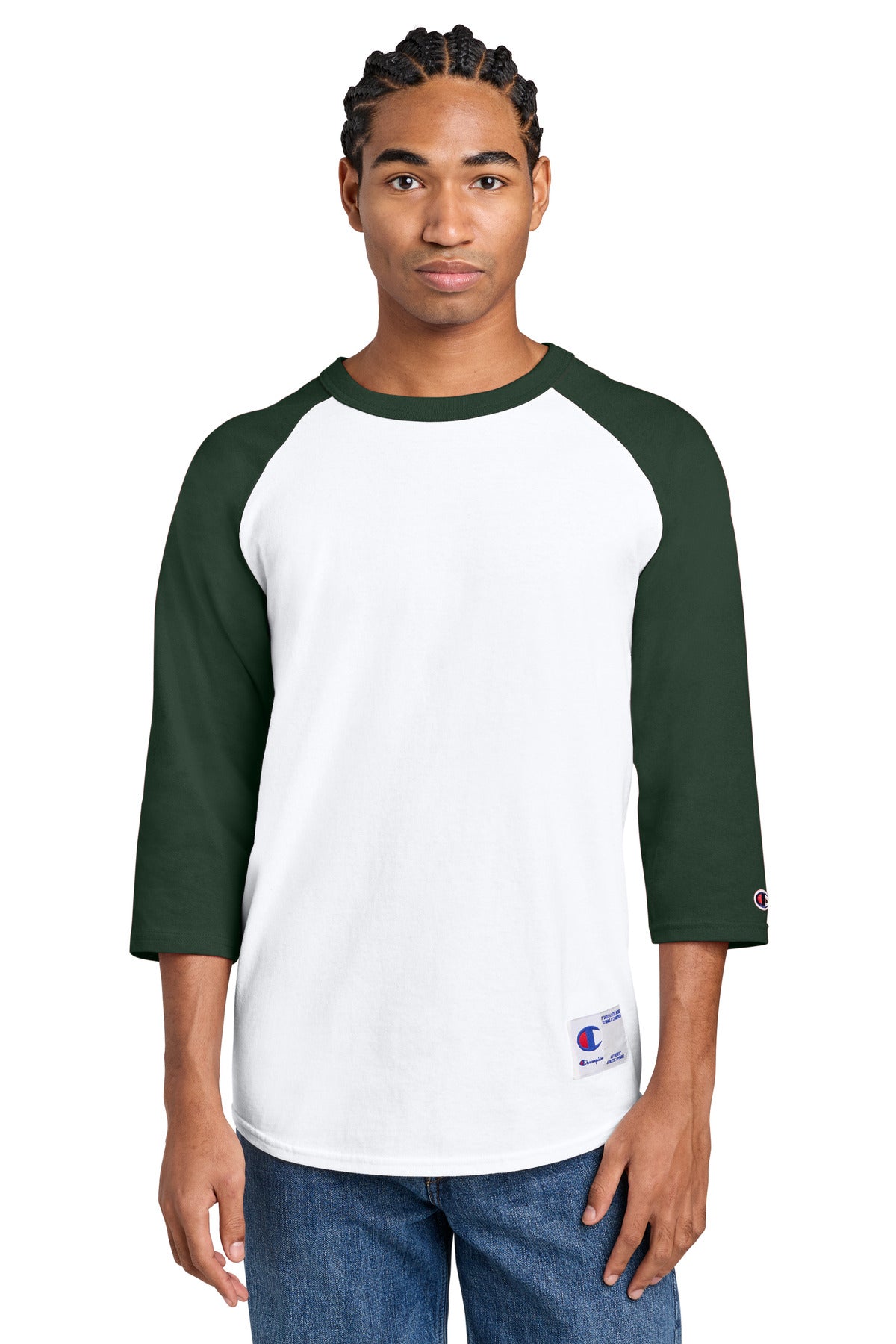 Champion® Raglan Baseball Tee T137