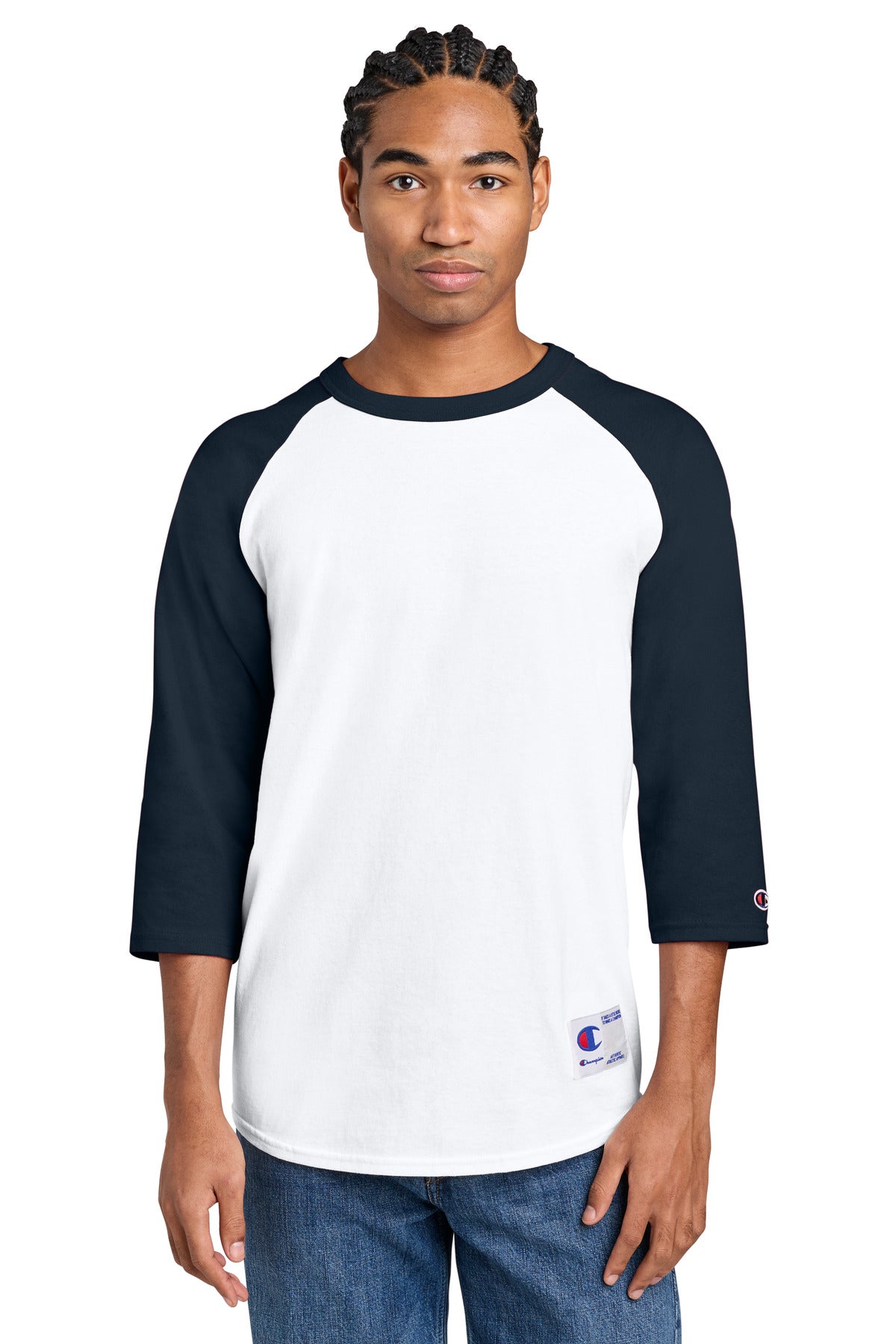 Champion® Raglan Baseball Tee T137