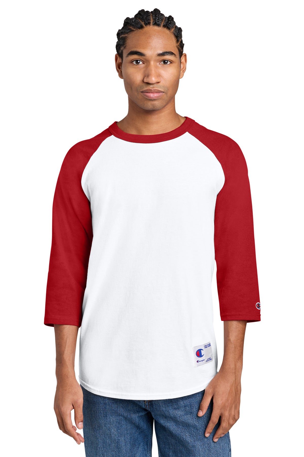 Champion® Raglan Baseball Tee T137