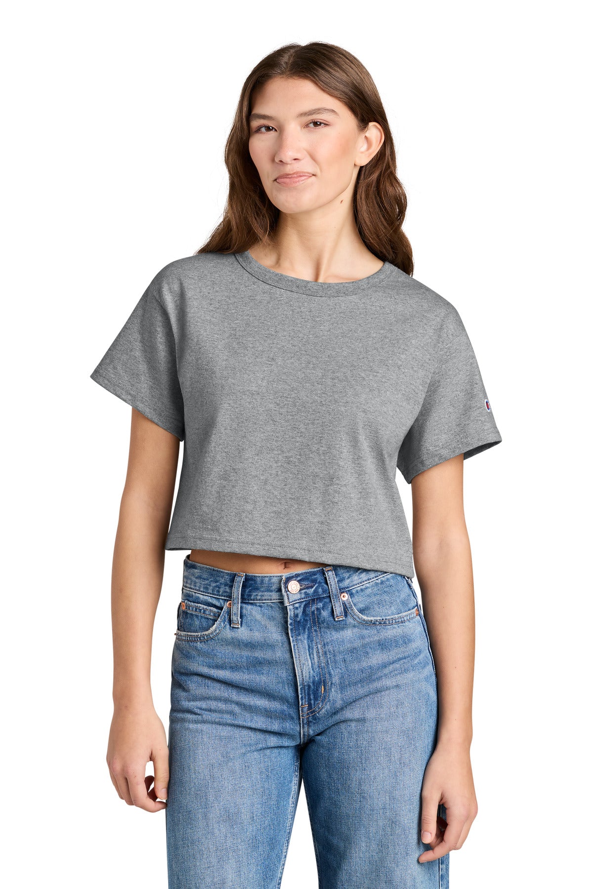 Champion® Women's Cropped Heritage Tee T453W