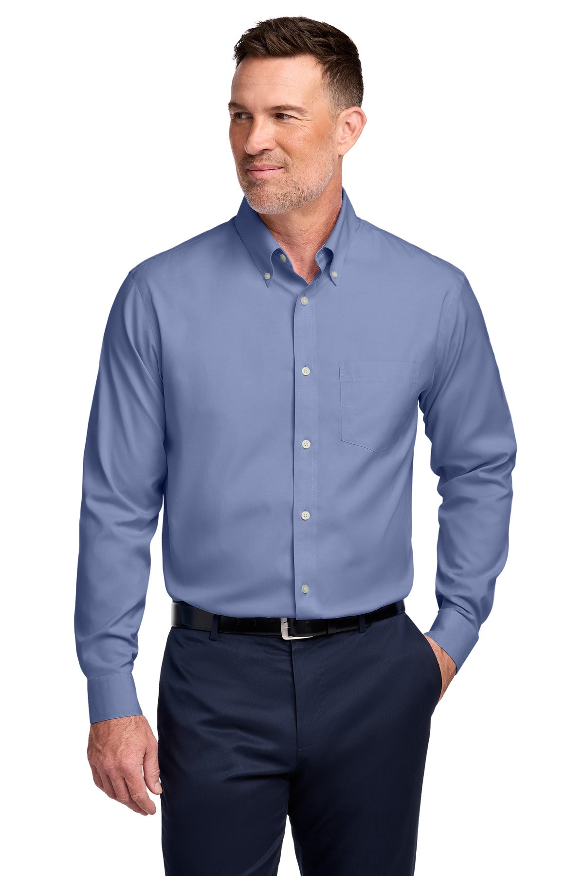 Brooks Brothers® Tall Wrinkle-Free Stretch Pinpoint Shirt TBB18000