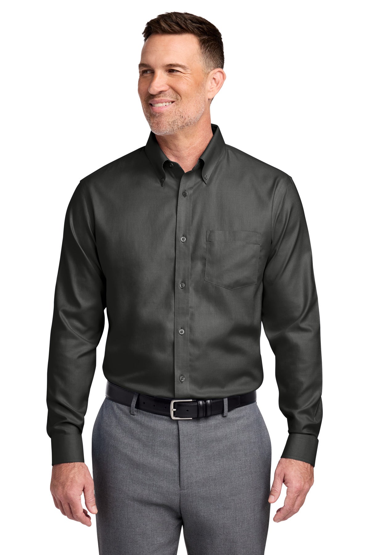 Brooks Brothers® Tall Wrinkle-Free Stretch Nailhead Shirt TBB18002