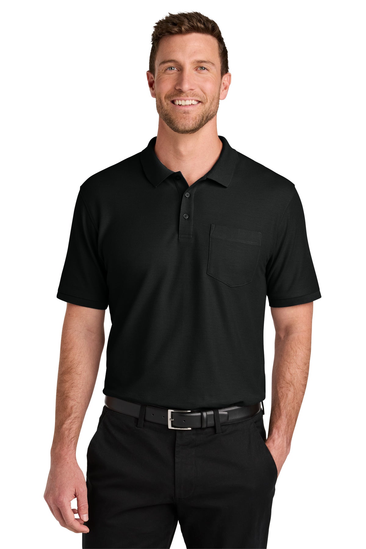 Port Authority® Tall Wearever Signature Pique Pocket Polo TLK200P