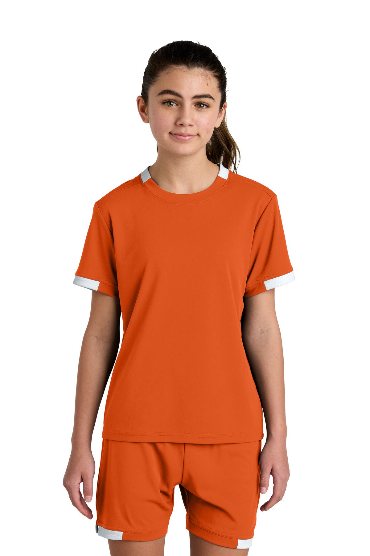 Sport-Tek® Youth Club Short Sleeve Crew YST440