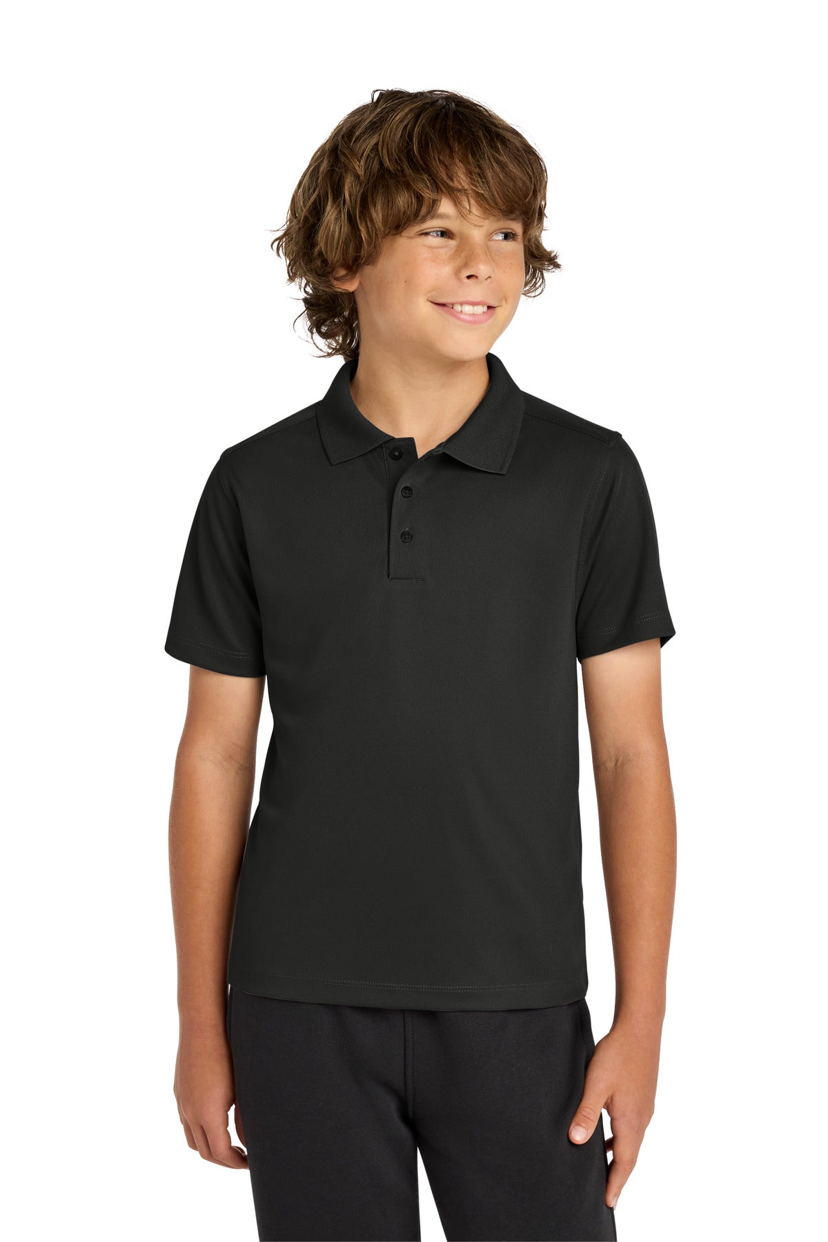 Sport-Tek® Youth UV Micropique Polo YST740