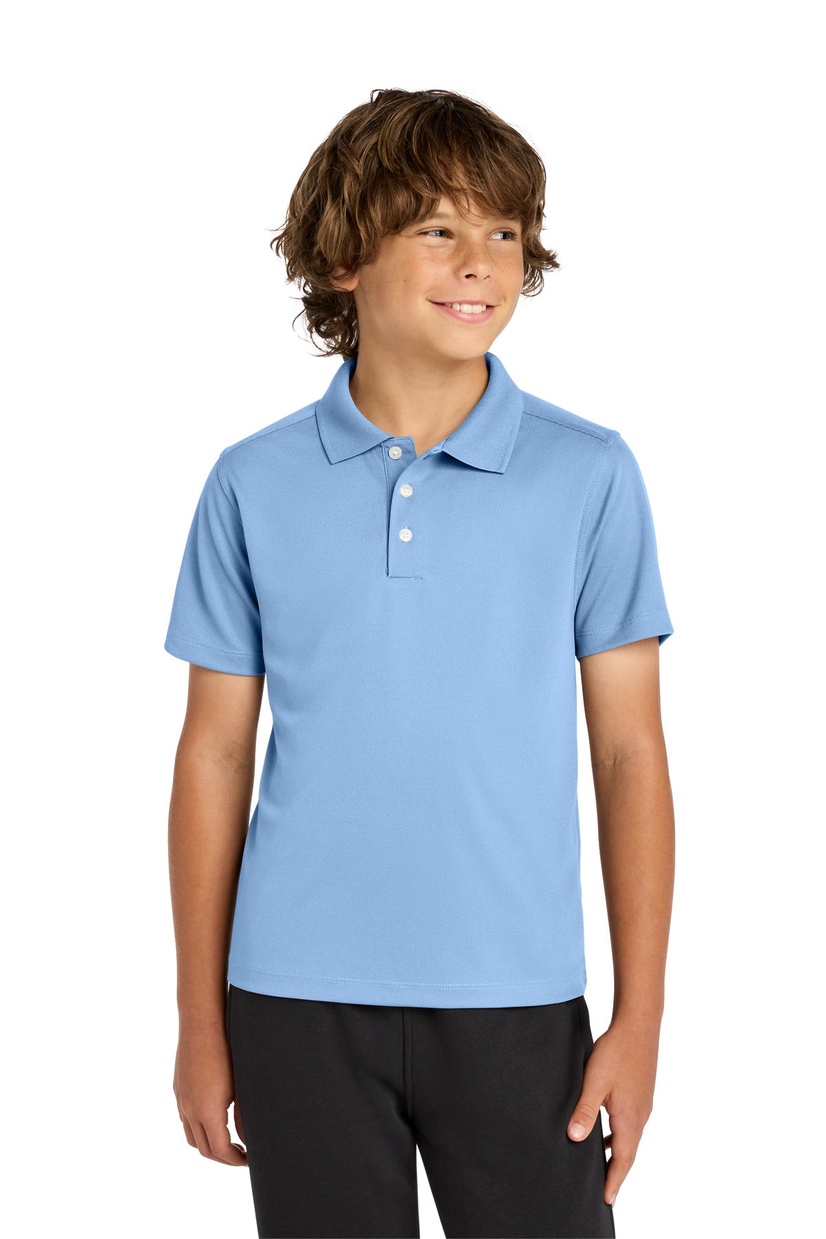 Sport-Tek® Youth UV Micropique Polo YST740