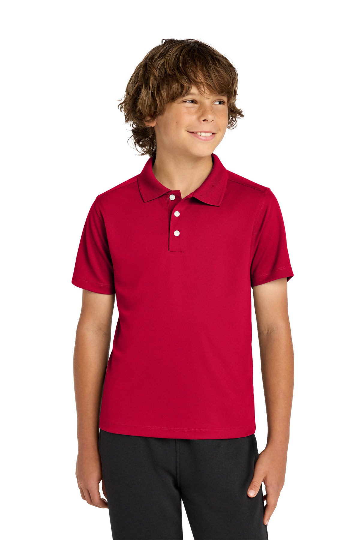 Sport-Tek® Youth UV Micropique Polo YST740