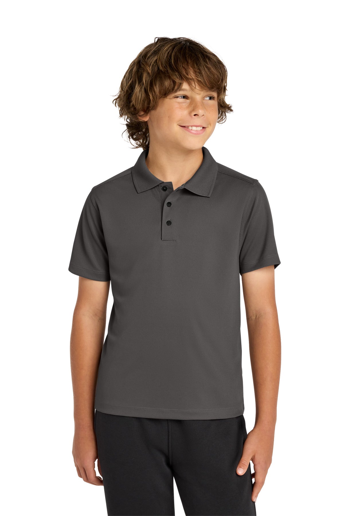 Sport-Tek® Youth UV Micropique Polo YST740