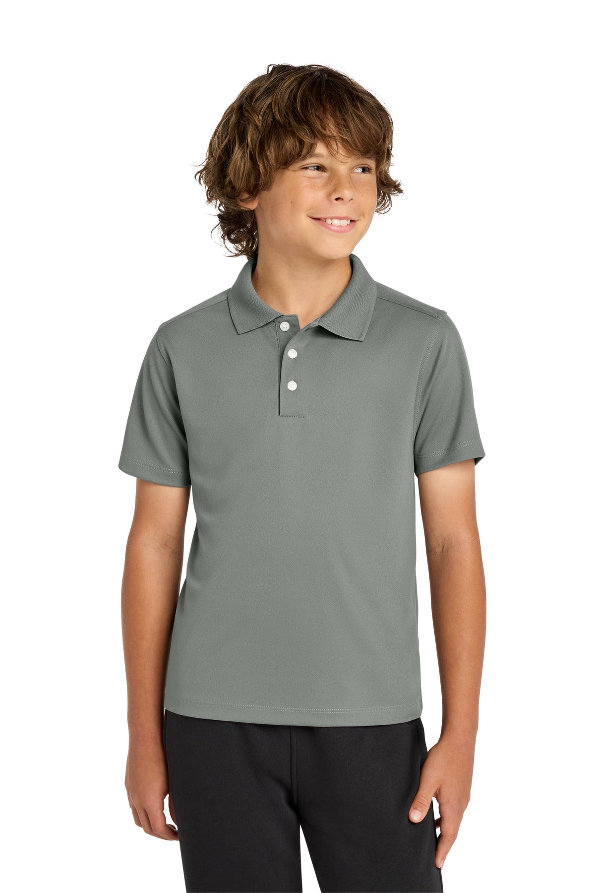Sport-Tek® Youth UV Micropique Polo YST740