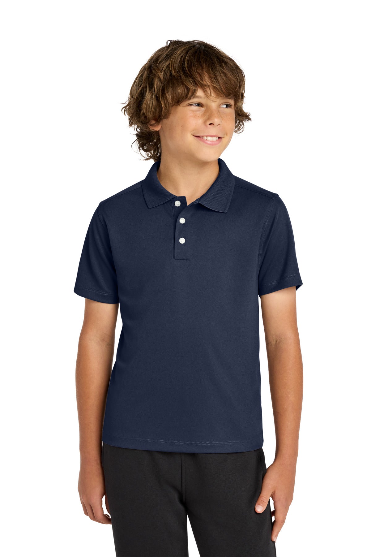 Sport-Tek® Youth UV Micropique Polo YST740