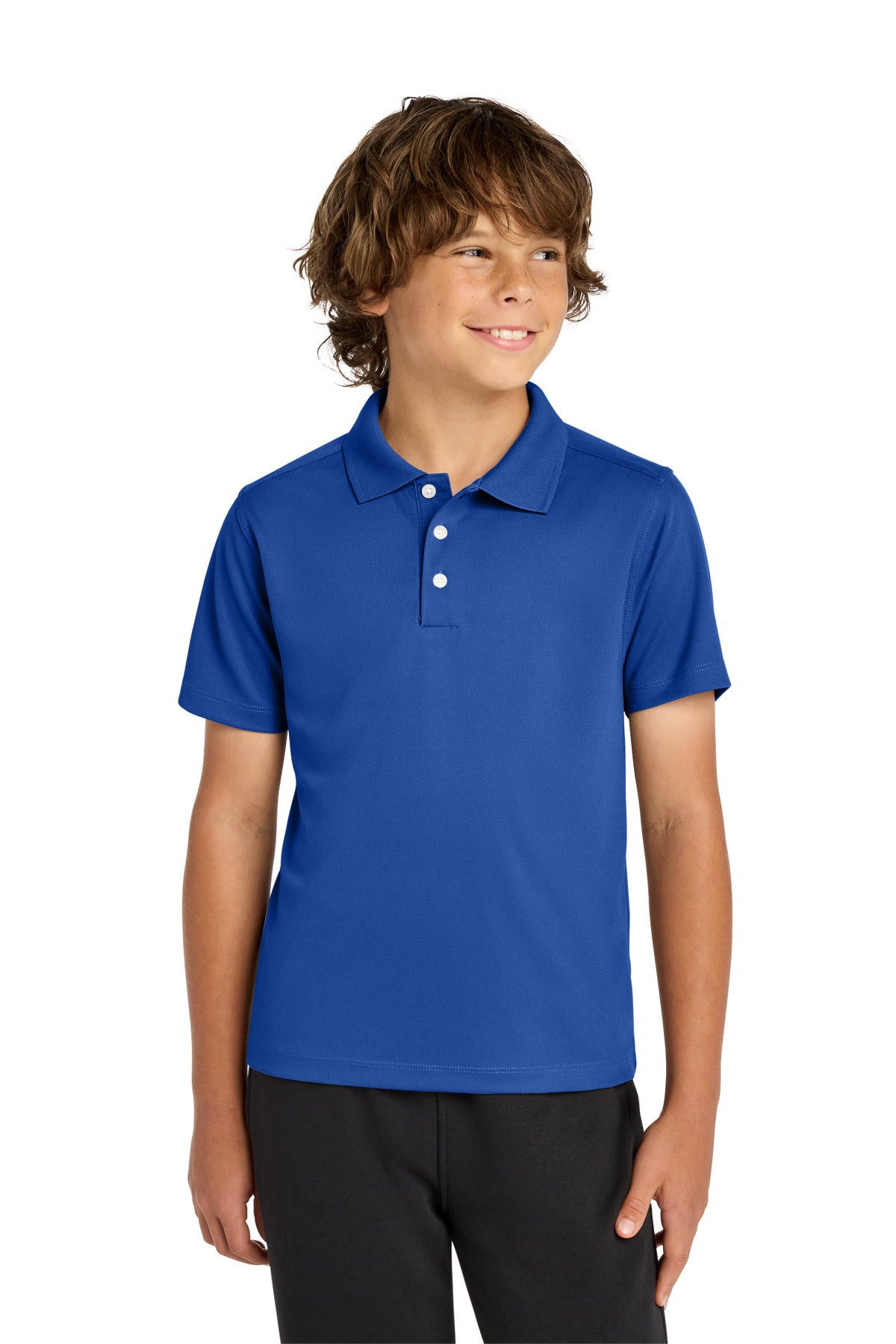 Sport-Tek® Youth UV Micropique Polo YST740