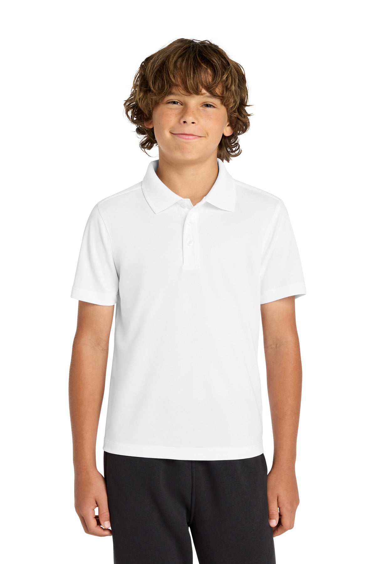 Sport-Tek® Youth UV Micropique Polo YST740